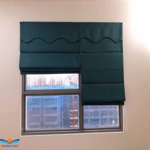 Rèm roman 2 lớp mã RM005 | Chất liệu tổng hợp cao cấp