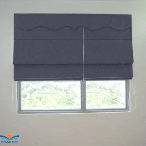 Rèm roman 2 lớp mã RM062 | Chất liệu tổng hợp cao cấp