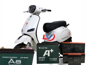 Thay ắc quy xe máy điện Yadea Odora 