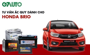 Bình ắc quy xe Honda Brio: Bảng giá và thông số kỹ thuật