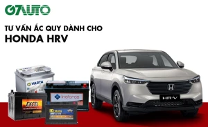Bình ắc quy xe Honda HRV: Bảng giá và thông số kỹ thuật