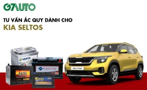 Bình ắc quy xe Kia Seltos: Bảng giá và thông số kỹ thuật