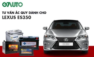 Bình ắc quy xe Lexus ES350: Bảng giá và thông số kỹ thuật