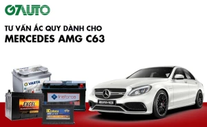 Bình ắc quy xe Mercedes AMG C63: Bảng giá và thông số kỹ thuật