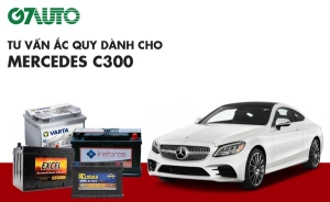 Bình ắc quy xe Mercedes C300: Bảng giá và thông số kỹ thuật