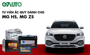 Bình ắc quy xe MG HS, MG ZS: Bảng giá và thông số kỹ thuật