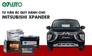 Bình ắc quy xe Mitsubishi Xpander: Bảng giá và thông số kỹ thuật