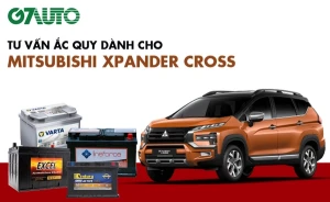 Bình ắc quy xe Mitsubishi Xpander Cross: Bảng giá và thông số kỹ thuật