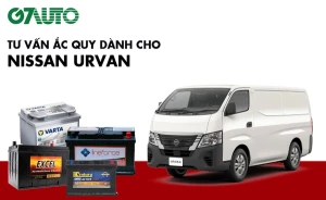 Bình ắc quy xe Nissan Urvan: Bảng giá và thông số kỹ thuật