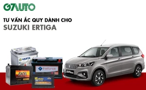 Bình ắc quy xe Suzuki Ertiga: Bảng giá và thông số kỹ thuật