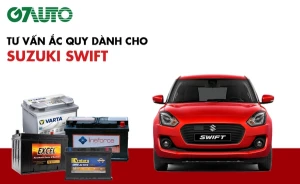 Bình ắc quy xe Suzuki Swift: Bảng giá và thông số kỹ thuật