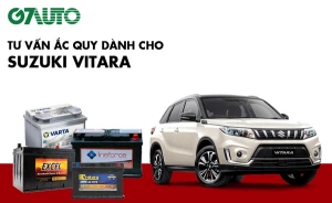 Bình ắc quy xe Suzuki Vitara: Bảng giá và thông số kỹ thuật