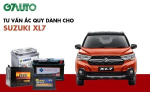 Bình ắc quy xe Suzuki XL7: Bảng giá và thông số kỹ thuật