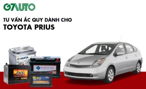 Bình ắc quy xe Toyota Prius: Bảng giá và thông số kỹ thuật