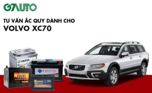 Bình ắc quy xe Volvo XC70: Bảng giá và thông số kỹ thuật