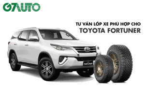 Lốp xe Toyota Fortuner: Thông số và Bảng giá mới nhất