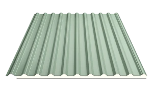 Tôn cách nhiệt PU màu xanh BGL01 16mm 0.45mm