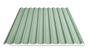 Tôn cách nhiệt PU màu xanh BGL01 18mm 0.45mm