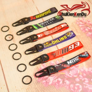 MÓC KHÓA DÂY LOGO THƯƠNG HIỆU NỔI TIẾNG