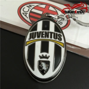 MÓC KHÓA LOGO CLB BÓNG ĐÁ JUNVENTUS LỚN