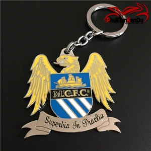 MÓC KHÓA LOGO CLB BÓNG ĐÁ MANCHESTER CITY LỚN