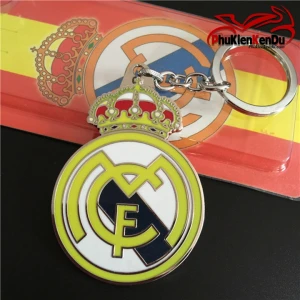 MÓC KHÓA LOGO CLB BÓNG ĐÁ REAL MANDRID LỚN