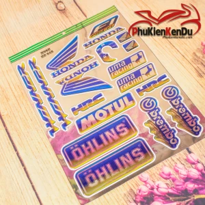 TEM CROM CHỮ NỔI CHO XE WINNER TẶNG KÈM 1 TEM STICK