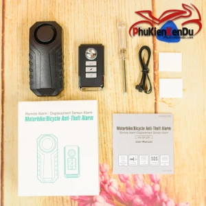 THIẾT BỊ BÁO ĐỘNG, CHỐNG TRỘM, TÌM XE MÁY CÓ CẢM BIẾN RUNG