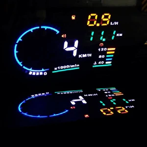 Hiển thị tốc độ trên kính lái HUD A8