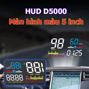 Hiển thị tốc độ trên kính lái HUD D5000