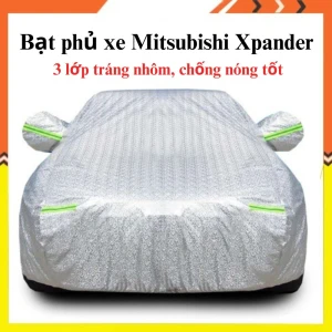 Bạt che phủ xe Mitsubishi Xpander cao cấp 3 lớp chống nắng, mưa, bụi