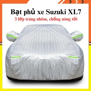 Bạt che phủ xe Suzuki XL7 cao cấp 3 lớp chống nắng, mưa, bụi