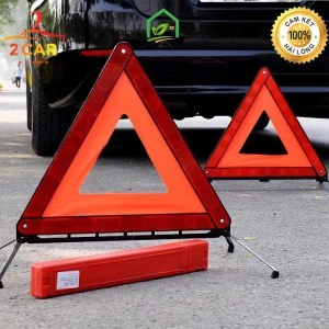 Biển Cảnh Báo Nguy Hiểm Có Phản Quang Cho Ô Tô, Biển Báo Tam Giác gấp gọn tiện lợi size 43cm