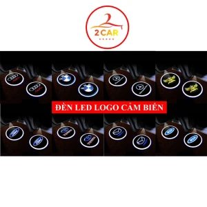 BỘ 2 ĐÈN LED CẢM BIẾN GẮN CỬA XE Ô TÔ, đèn led soi cửa xe ô tô