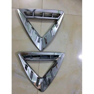 Bộ 2 Ốp viền đèn gầm trước xe Huyndai Elantra 2019 - 2020- 2021 Nhựa ABS mạ crom cao cấp