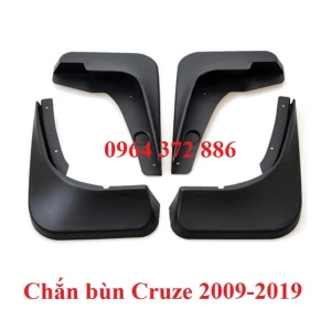 Bộ 4 Chắn bùn bánh xe Cruze đời 2009 2010 2011 2012 2013 2014 2015 2016 2017 2018 2019 2020 - giá 1 bộ