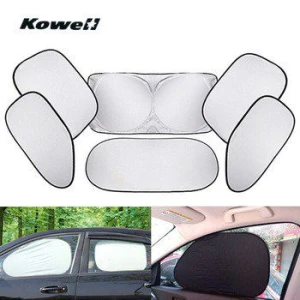 Bộ che nắng, tấm chắn nắng cho ô tô, 6 món đầy đủ các cửa trước và sau