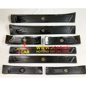 Bộ Ốp bậc cửa, nẹp bước chân xe MG ZS dùng chung MG HS Mẫu Titan cao cấp