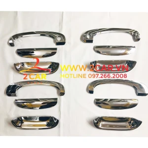 Bộ ốp tay và hõm cửa xe Hyundai Getz 2007-2010 mạ crom cao cấp