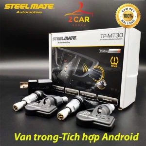 Cảm biến áp suất lốp Steelmate TP-MT30 (Usb tích hợp DVD Android)-Hàng chính hãng