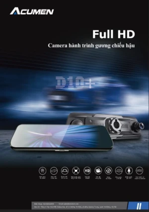 CAMERA HÀNH TRÌNH ACUMEN D10