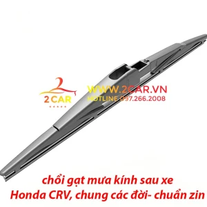 Chổi Gạt mưa sau xe, lưỡi gạt mưa sau xe Honda CRV Gạt phẳng, dùng chung các đời chuẩn khít theo xe