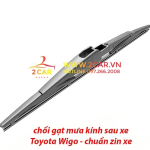 Chổi Gạt mưa sau xe, lưỡi gạt mưa sau xe Toyota Wigo chuẩn khít theo xe