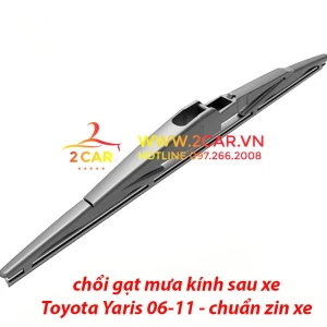 Chổi Gạt mưa sau xe, lưỡi gạt mưa sau xe Toyota Yaris 2006-2011 chuẩn khít theo xe