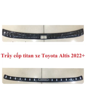 Chống trầy cốp trong, ngoài xe Toyota Altis 2022 Hàng titan cao cấp