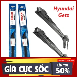 GẠT MƯA Ô TÔ Gạt mưa xe Hyundai Getz gạt mềm không xương chính hãng Bosch ( Giá 1 đôi )