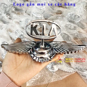 Logo gắn mui xe ô tô hãng KIA