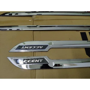 Nẹp Sườn hông Xe Hyundai Accent 2018-2019- 2021, Ốp sườn xe Accent cao cấp- Mẫu 01