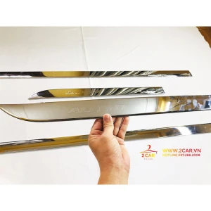 Nẹp sườn hông xe Hyundai Accent 2018 - 2023 Hàng cao cấp - Giá 1 bộ - Mẫu chữ dập nổi