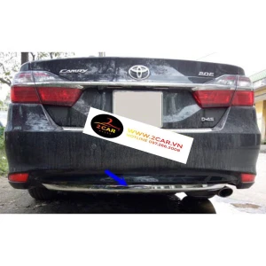 Ốp Cản Sau Camry 2015-2018 mạ Crom Sáng Bóng , Bảo vệ Xe